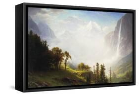 Majesty of the Mountains, 1853-57-Albert Bierstadt-Framed Stretched Canvas