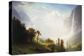 Majesty of the Mountains, 1853-57-Albert Bierstadt-Stretched Canvas