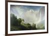 Majesty of the Mountains-Albert Bierstadt-Framed Giclee Print