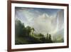 Majesty of the Mountains-Albert Bierstadt-Framed Giclee Print