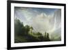 Majesty of the Mountains-Albert Bierstadt-Framed Giclee Print