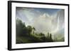 Majesty of the Mountains-Albert Bierstadt-Framed Giclee Print