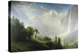 Majesty of the Mountains-Albert Bierstadt-Stretched Canvas