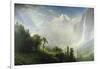 Majesty of the Mountains-Albert Bierstadt-Framed Giclee Print