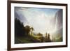 Majesty of the Mountains-Albert Bierstadt-Framed Giclee Print