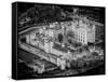 Majesty's Royal Palace and Fortress - London - UK - England - B&W Photography-Philippe Hugonnard-Framed Stretched Canvas