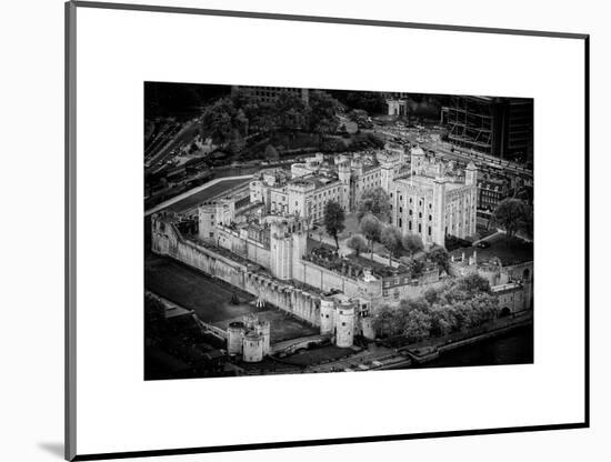 Majesty's Royal Palace and Fortress - London - UK - England - B&W Photography-Philippe Hugonnard-Mounted Art Print