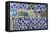 Majolica Tiles Decoration-null-Framed Stretched Canvas