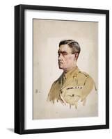 Major A. Martin-Leake, VC, 1902-Alfred Crowdy Lovett-Framed Giclee Print