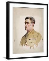 Major A. Martin-Leake, VC, 1902-Alfred Crowdy Lovett-Framed Giclee Print