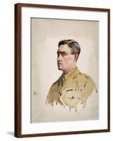 Major A. Martin-Leake, VC, 1902-Alfred Crowdy Lovett-Framed Giclee Print