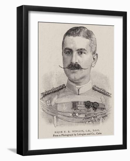 Major F R Wingate-null-Framed Giclee Print