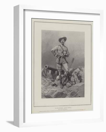 Major-General Baden-Powell-Richard Caton Woodville II-Framed Giclee Print