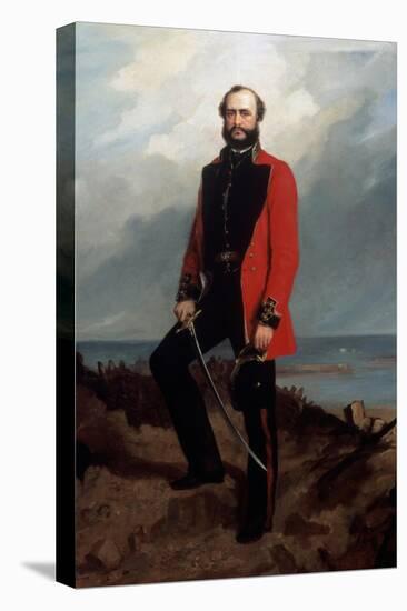 Major-General Charles Ashe Windham (1810-70) Coldstream Guards-Charles Couzens-Stretched Canvas