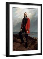 Major-General Charles Ashe Windham (1810-70) Coldstream Guards-Charles Couzens-Framed Giclee Print