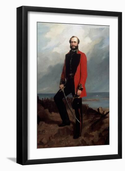 Major-General Charles Ashe Windham (1810-70) Coldstream Guards-Charles Couzens-Framed Giclee Print