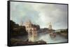 Major General Claud Martin's House-Thomas Daniell-Framed Stretched Canvas