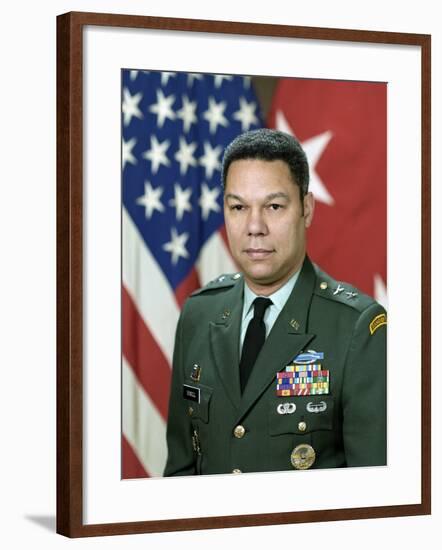 Major General Colin L. Powell, Nov. 21, 1984-null-Framed Photo