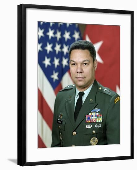 Major General Colin L. Powell, Nov. 21, 1984-null-Framed Photo