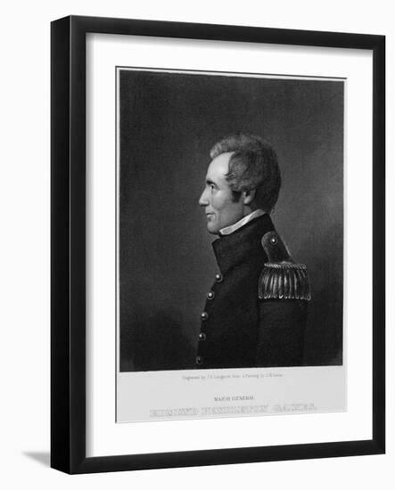 Major General Edmund Gaines-James Barton Longacre-Framed Giclee Print