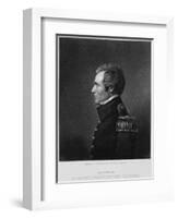 Major General Edmund Gaines-James Barton Longacre-Framed Giclee Print