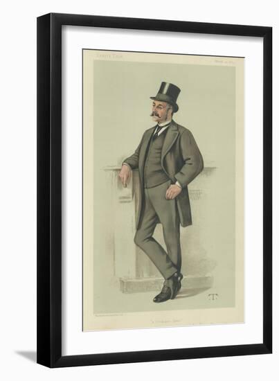 Major-General Edwyn Sherard Burnaby-Theobald Chartran-Framed Giclee Print