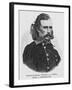 Major General George Armstrong Custer, Engraved from a Photograph, Illustration from 'Battles and…-Alexander Gardner-Framed Giclee Print