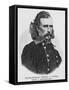 Major General George Armstrong Custer, Engraved from a Photograph, Illustration from 'Battles and…-Alexander Gardner-Framed Stretched Canvas