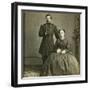 Major General George B. Mcclellan and His Wife-E. & H.T. Anthony-Framed Photographic Print