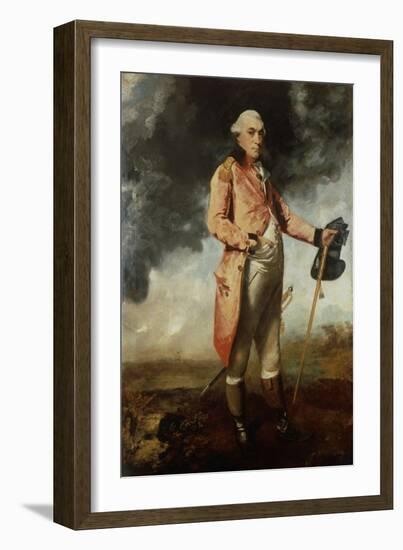 Major-General George Catchmaid Morgan, 1787 (Oil on Canvas)-Joshua Reynolds-Framed Giclee Print