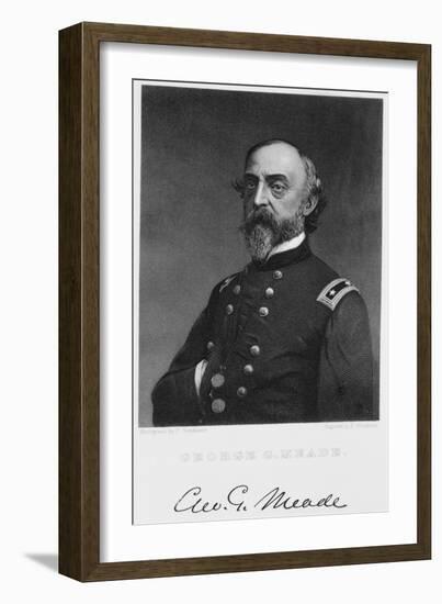 Major General George G. Meade-Robert E. Whitechurch-Framed Giclee Print