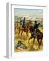 Major General George Meade at the Battle of Gettysburg on July 2nd 1863, 1900-Henry Alexander Ogden-Framed Giclee Print