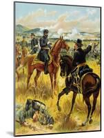 Major General George Meade at the Battle of Gettysburg on July 2nd 1863, 1900-Henry Alexander Ogden-Mounted Giclee Print