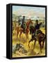 Major General George Meade at the Battle of Gettysburg on July 2nd 1863, 1900-Henry Alexander Ogden-Framed Stretched Canvas