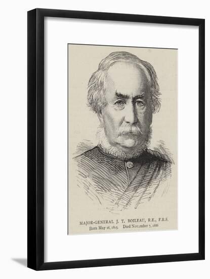 Major-General J T Boileau, Re, Frs-null-Framed Giclee Print