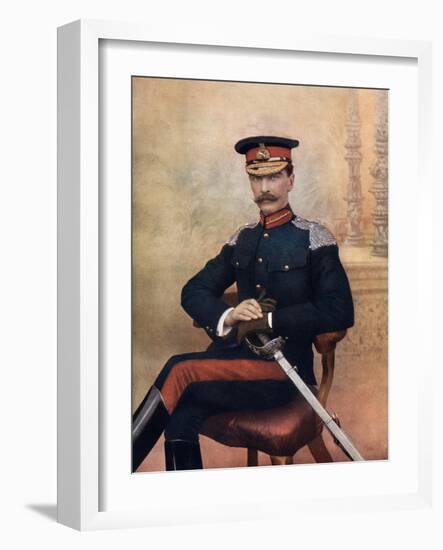 Major-General Jm Babington, Commanding 1st Cavalry Brigade in South Africa, 1902-C Knight-Framed Giclee Print