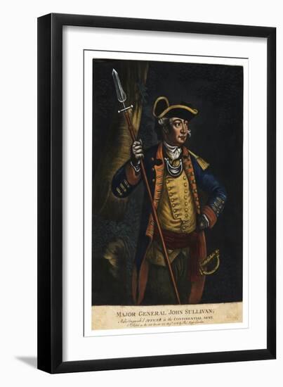 Major General John Sullivan, 1776-null-Framed Giclee Print