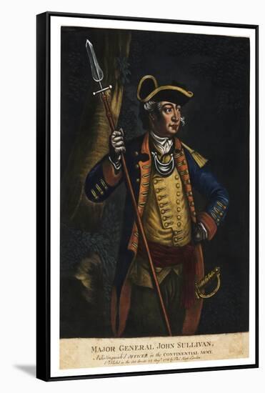 Major General John Sullivan, 1776-null-Framed Stretched Canvas