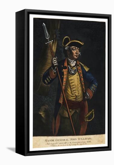 Major General John Sullivan, 1776-null-Framed Stretched Canvas