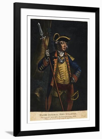 Major General John Sullivan, 1776-null-Framed Giclee Print