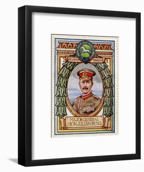 Major General Julian Byng, Stamp-null-Framed Art Print