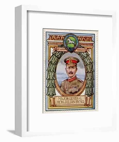 Major General Julian Byng, Stamp-null-Framed Art Print