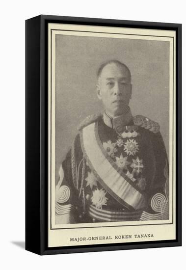 Major-General Koken Tanaka-null-Framed Stretched Canvas