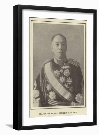 Major-General Koken Tanaka-null-Framed Photographic Print