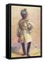 Major-General Maharaja Sir Pratap Singh Bahadur, Indian Soldier-Alfred Crowdy Lovett-Framed Stretched Canvas