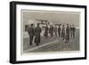 Major-General Miles, Commander-In-Chief, on a Tour of Inspection-null-Framed Giclee Print