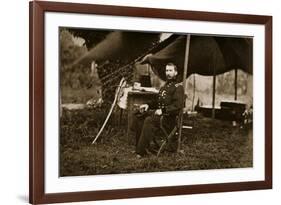 Major-General Philip Henry Sheridan, 1864-Mathew Brady-Framed Giclee Print