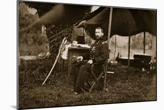 Major-General Philip Henry Sheridan, 1864-Mathew Brady-Mounted Giclee Print