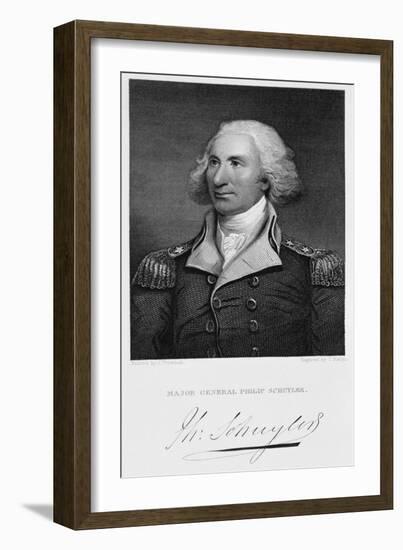 Major General Philip Schuyler-Thomas Kelly-Framed Giclee Print