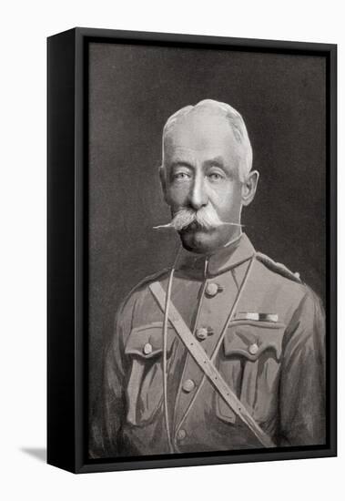 Major-General Sir Edward Yewd Brabant, from 'South Africa and the Transvaal War'-Louis Creswicke-Framed Stretched Canvas